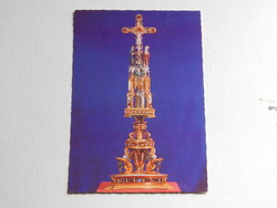 Postcard, Matyás Calvary, artifact of the Esztergom treasury