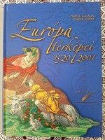 Európa térképei 1520-2001 Plihál Katalin Helikon Kiadó, 2003