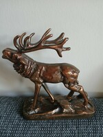 Bronze deer