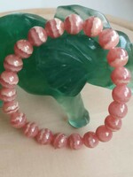 Rhodochrosite bracelet from 8.5 mm beads