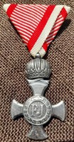 Franz Joseph. K.U.K. Crowned Iron Cross of Merit.