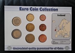 Írország (8 db) euro forgalmi összeállítás