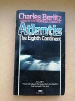 Rare! English language book about Atlantis. Charles Berlitz: Atlantis, the eighth continent
