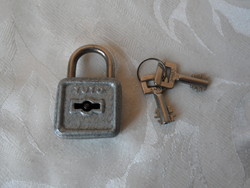 Completed tuto lock + 2 pcs. Key