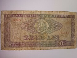 Romania 10 lei 1966