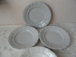 Zsolnay porcelain deep and flat plate (4 pcs.)