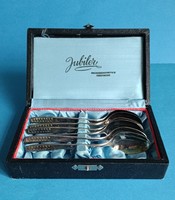 Jubiler silver-plated teaspoon spoon set
