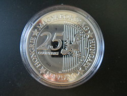 Eurofantasias medal series Zoltán Kodály 25 countries silver 999