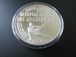 Nyári Olimpia (I.) 500 forint ezüst emlékérme 1984 Los Angeles