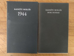 Miklós Radnóti: Bori notebooks, 2 volumes