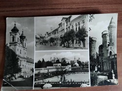 Old photo postcard, Székesfehérvár, around the 1960s