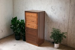 Vintage renovated wooden chest of drawers