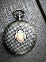 Antique silver pocket watch case omega pocket watch box