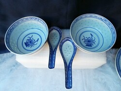 Chinese bowls and spoons