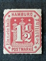 HAMBURG 1866 FALCOS! OLD GERMANY!