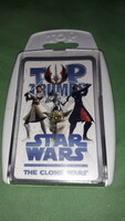 Original lucasfilm - star wars - clone wars role playing card with box of 30 cards as shown in the pictures