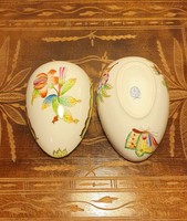Victoria Herend (vbo) patterned egg bonbonier
