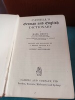 Cassell's German and English Dictionary -  Karl Breul - 1945 - Német-Angol szótár