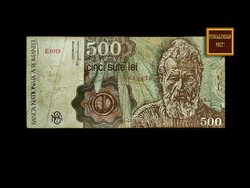 Romania commemorated the world-famous sculptor with a specially issued 500 lei! 1993