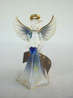 Üveg angyal angyalka Unison Glass kézműves