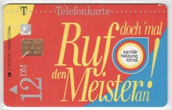 Külföldi telefonkártya 0065.    (Német)
