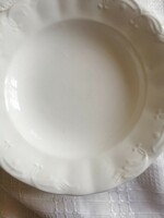 Inda mintás gránit fehér tányér leveses