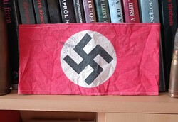 Náci, horogkeresztes NSDAP karszalag - SS pecsét
