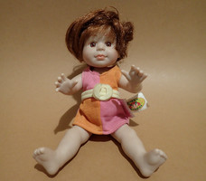 For collectors! Zapf creation marked and numbered German retro vintage doll in original clothes