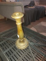 Copper candle holder, 24 cm, 384 gr