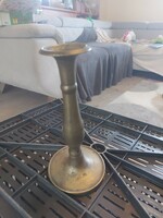 Copper candle holder, 22 cm, 599 gr