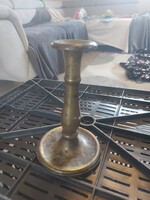 Copper candle holder, 17 cm, 449 gr