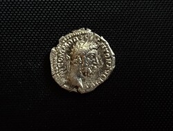Commodus silver denarius