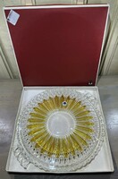 Walther cake plate, glass tray