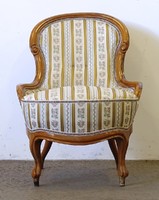 1R453 antique Biedermeier salon armchair lady's armchair