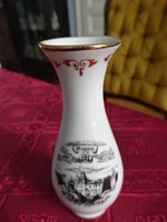 Austrian porcelain mini vase, height 10.8 cm. He has!