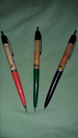 Late 1960s removable girly ballpoint pens, 3 color variants in one - rare according to the pictures