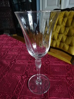 Glass goblet, height 20.5 cm, diameter 8 cm. He has!