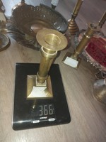 Copper candle holder, 17 cm, 366 gr