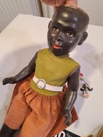 A beautiful Negro baby with eyes that move left and right