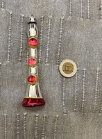 Old, retro, glass Christmas tree decoration clarinet