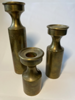Vintage 1970s candle holders
