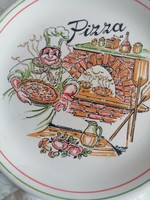 Pizza plate 24 cm Italian collectors