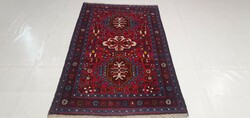 3108 Iranian kharaja heriz hand knotted wool Persian carpet 90x145cm free courier
