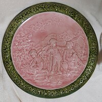 1900 környékéről... ANTIK Schütz Cilli falitányér