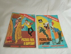 Jenő Rejtő dirty fred, the captain (comics, Part 1-2) - retro comics