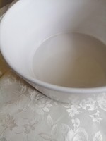 White bowl 20 in diameter