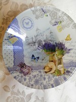 Lavender plate glass
