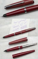 1964 parker 45 ct arrow fountain pen with parker converter in perfect condition / 1 year warranty