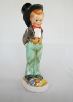 Small gavaller retro craftsman ceramic little boy