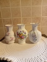 3 Zsolnay vases